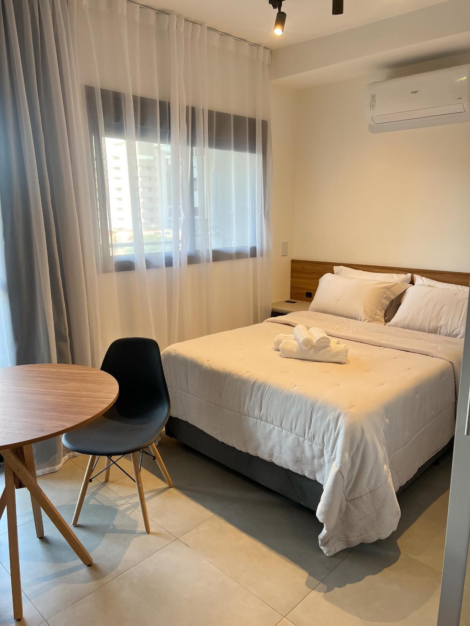 Studio 230m Do Metro, 5min Do Consulado Americano Apartamento *